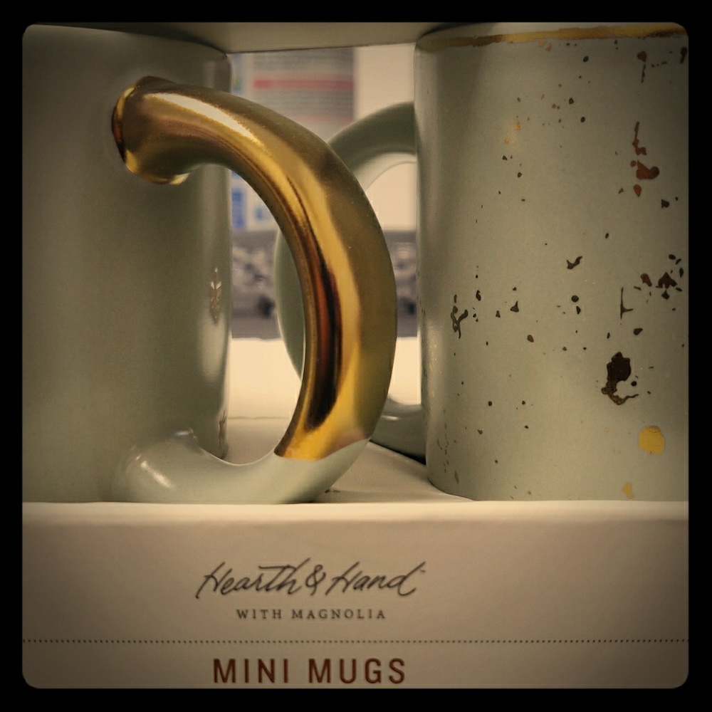 Hearth and Hand Magnolia Mini Coffee Mug Set of 2